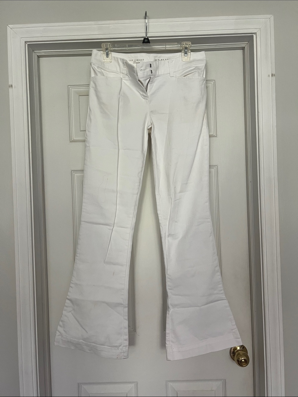 White Women's Flared Pants